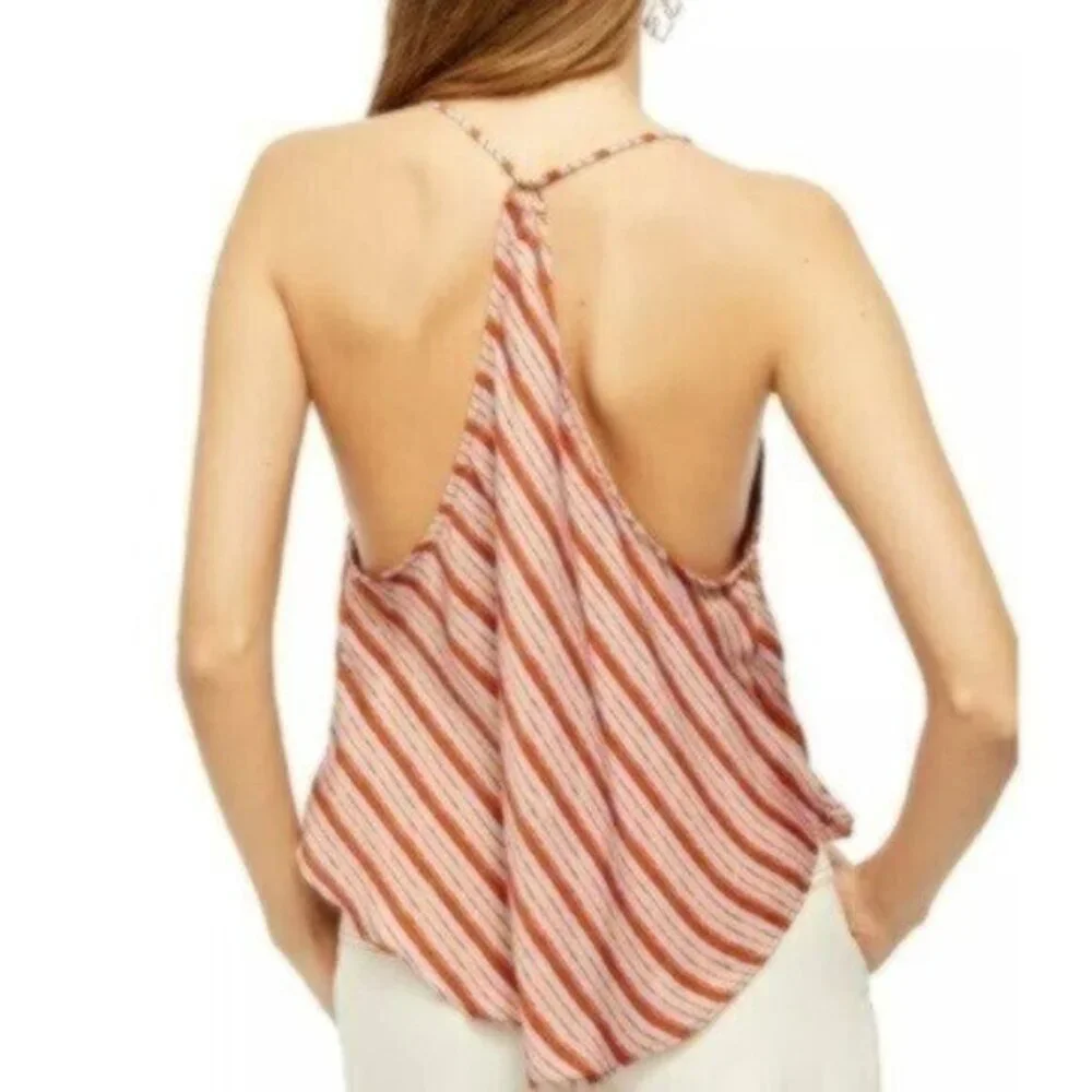 NWT Free People Draped Neck Top Medium